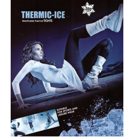 Thermic Ice Strumpbyxa  Ej stöd Ger komfortabel stabilitet,   Microfiber Skinlife garn  300 den Art. CF6186