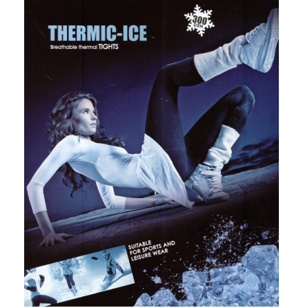 Thermic Ice Strumpbyxa  Ej std Ger komfortabel stabilitet,   Microfiber Skinlife garn  300 den Art. CF6186